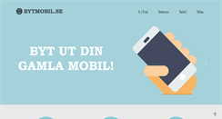 Desktop Screenshot of bytmobil.se