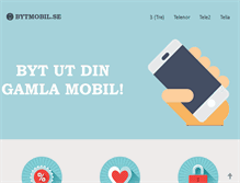 Tablet Screenshot of bytmobil.se